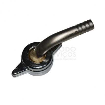 NIPLE CURVO COM BORBOLETA 3/8"
